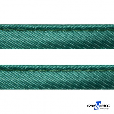 Кант атласный 140, шир. 12 мм (в упак. 65,8 м), цвет т.зелёный - купить в Южно-Сахалинске. Цена: 237.16 руб.