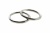 Кольцо металлическое d-38 мм, цв.-никель - купить в Южно-Сахалинске. Цена: 4.89 руб.