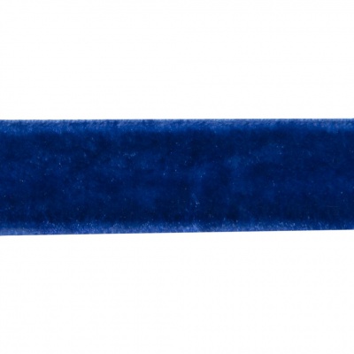 Лента бархатная нейлон, шир.12 мм, (упак. 45,7м), цв.74-василек - купить в Южно-Сахалинске. Цена: 392 руб.