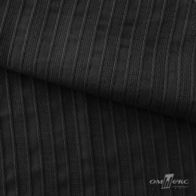 Ткань плательная 100%хлопок, 115 г/м2, ш.140 +/-5 см #103, цв.(17)-чёрный - купить в Южно-Сахалинске. Цена 548.89 руб.