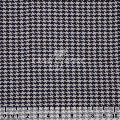 Ткань костюмная "Мишель", 254 гр/м2,  шир. 150 см, цвет белый/синий - купить в Южно-Сахалинске. Цена 408.81 руб.