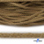 Шнур плетеный d-6 мм круглый, 70% хлопок 30% полиэстер, уп.90+/-1 м, цв.1074-бежевый - купить в Южно-Сахалинске. Цена: 588 руб.