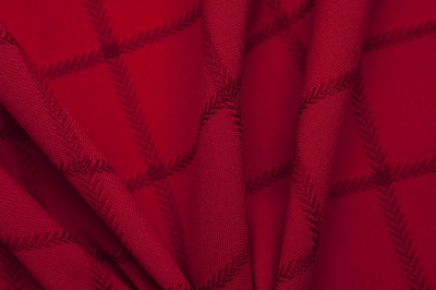Скатертная ткань 25536/2006, 174 гр/м2, шир.150см, цвет бордо - купить в Южно-Сахалинске. Цена 272.21 руб.