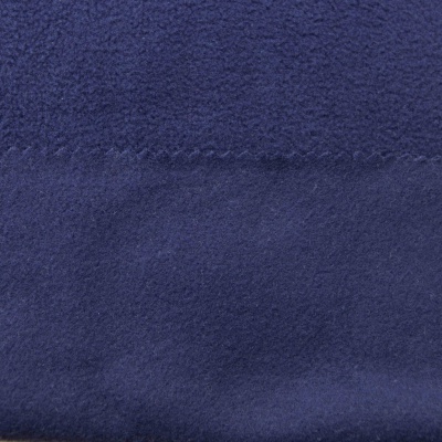 Флис DTY 19-3920, 180 г/м2, шир. 150 см, цвет т.синий - купить в Южно-Сахалинске. Цена 646.04 руб.