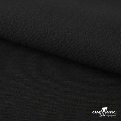 Ткань костюмная "Микела", 96%P 4%S, 255 г/м2 ш.150 см, цв-черный #1 - купить в Южно-Сахалинске. Цена 345.40 руб.