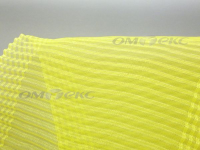 Лента капроновая "Гофре", шир. 110 мм/уп. 50 м, цвет жёлтый - купить в Южно-Сахалинске. Цена: 33.37 руб.