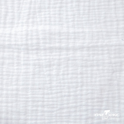 Ткань Муслин, 100% хлопок, 125 гр/м2, шир. 140 см #201 цв.(2)-белый - купить в Южно-Сахалинске. Цена 464.97 руб.