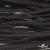 Шнур плетеный d-6 мм круглый, 70% хлопок 30% полиэстер, уп.90+/-1 м, цв.1078-черный - купить в Южно-Сахалинске. Цена: 588 руб.