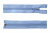 Спиральная молния Т5 351, 40 см, автомат, цвет св.голубой - купить в Южно-Сахалинске. Цена: 13.03 руб.