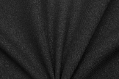 Ткань костюмная 24880 2022, 220 гр/м2, шир.150см, цвет чёрный - купить в Южно-Сахалинске. Цена 451 руб.