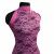 Кружевное полотно стрейч XD-WINE, 100 гр/м2, шир.150см, цвет розовый - купить в Южно-Сахалинске. Цена 1 851.10 руб.