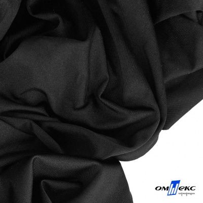 Бифлекс "ОмТекс", 200г/м2, 150см, цв.-черный (Black), блестящий - купить в Южно-Сахалинске. Цена 1 487.87 руб.