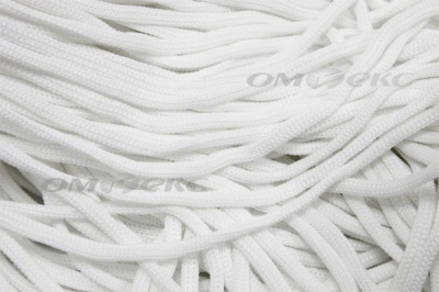 Шнур Т-02 (4с2) мелкое плетение 4мм 100 м белый - купить в Южно-Сахалинске. Цена: 2.50 руб.