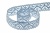 Тесьма кружевная 0621-1346А, шир. 13 мм/уп. 20+/-1 м, цвет 132-голубой - купить в Южно-Сахалинске. Цена: 569.26 руб.