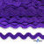 Тесьма вьюнчик 0381-0050, 5 мм/упак.33+/-1м, цвет 9530-фиолетовый - купить в Южно-Сахалинске. Цена: 107.26 руб.