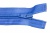 Спиральная молния Т5 260, 75 см, автомат, цвет голубой - купить в Южно-Сахалинске. Цена: 16.28 руб.