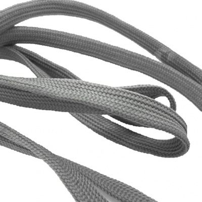 Шнурки т.5 80 см серый - купить в Южно-Сахалинске. Цена: 16.76 руб.