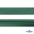 Косая бейка атласная "Омтекс" 15 мм х 132 м, цв. 056 темный зеленый - купить в Южно-Сахалинске. Цена: 225.81 руб.