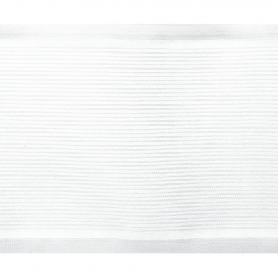 Лента капроновая, шир. 80 мм/уп. 25 м, цвет белый - купить в Южно-Сахалинске. Цена: 15.85 руб.