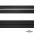 Рулонная молния с покрытием PVC спираль тип 3 (упак.270м) -черная с полосой СВО - купить в Южно-Сахалинске. Цена: 12.87 руб.
