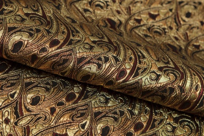 Ткань костюмная жаккард, 135 гр/м2, шир.150см, цвет бордо№17 - купить в Южно-Сахалинске. Цена 441.94 руб.