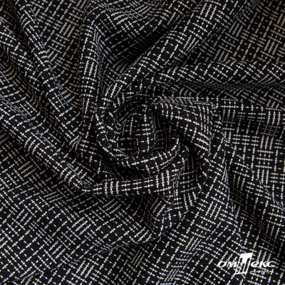 Ткань костюмная "Гарсия" 80% P, 18% R, 2% S, 335 г/м2, шир.150 см, Цвет черный - купить в Южно-Сахалинске. Цена 669.66 руб.