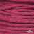 Шнур плетеный d-6 мм, 70% хлопок 30% полиэстер, уп.90+/-1 м, цв.1068-фуксия - купить в Южно-Сахалинске. Цена: 588 руб.