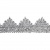 Тесьма металлизированная 0384-0240, шир. 40 мм/уп. 25+/-1 м, цвет серебро - купить в Южно-Сахалинске. Цена: 490.74 руб.