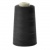Нитки швейные 100% полиэстер 40/2, (3200 ярд), первый сорт, черные - купить в Южно-Сахалинске. Цена: 86.79 руб.