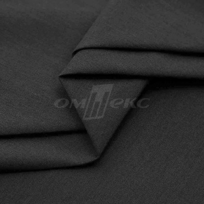 Сорочечная ткань "Ассет", 120 гр/м2, шир.150см, цвет чёрный - купить в Южно-Сахалинске. Цена 251.41 руб.