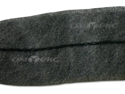 WS7225-прокладочная лента усиленная швом для подгиба 30мм-графит (50м) - купить в Южно-Сахалинске. Цена: 16.97 руб.