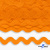 Тесьма вьюнчик 0381-0080, 8 мм/упак.33+/-1м, цвет 9511-оранжевый - купить в Южно-Сахалинске. Цена: 107.26 руб.