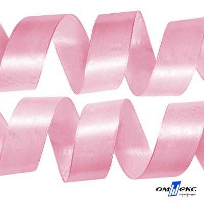 050-нежно-розовый Лента атласная упаковочная (В) 85+/-5гр/м2, шир.50 мм (1/2), 25+/-1 м - купить в Южно-Сахалинске. Цена: 120.46 руб.