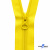 Спиральная молния Т5 131, 60 см, автомат, цвет жёлтый - купить в Южно-Сахалинске. Цена: 14.21 руб.