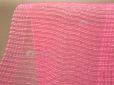 Лента капроновая "Гофре", шир. 110 мм/уп. 50 м, цвет розовый - купить в Южно-Сахалинске. Цена: 35.60 руб.
