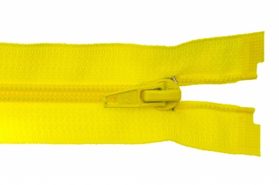 Спиральная молния Т5 131, 40 см, автомат, цвет жёлтый - купить в Южно-Сахалинске. Цена: 13.03 руб.