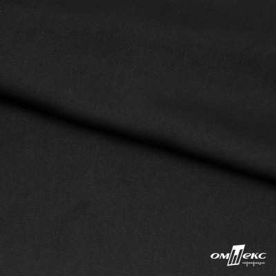 Ткань плательная Габриэль 100% полиэстер,140 (+/-10) гр/м2, шир. 150 см, цв. черный BLACK - купить в Южно-Сахалинске. Цена 248.37 руб.