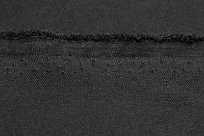 Костюмная ткань с вискозой "Флоренция", 195 гр/м2, шир.150см, цвет чёрный - купить в Южно-Сахалинске. Цена 502.24 руб.