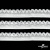 Резинка бельевая ажурная #123-11, шир.11 мм, цв.белый - купить в Южно-Сахалинске. Цена: 7.23 руб.