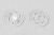 Кнопки пришивные пластиковые 15 мм, блистер 24шт, цв.-прозрачные - купить в Южно-Сахалинске. Цена: 68.79 руб.