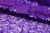 Сетка с пайетками №14, 188 гр/м2, шир.130см, цвет фиолетовый - купить в Южно-Сахалинске. Цена 371.02 руб.
