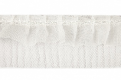 Тесьма плетеная "Рюш" №1, упак. 45,72 м - купить в Южно-Сахалинске. Цена: 46.82 руб.