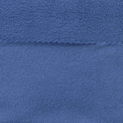 Флис DTY 19-4027, 180 г/м2, шир. 150 см, цвет джинс - купить в Южно-Сахалинске. Цена 646.04 руб.