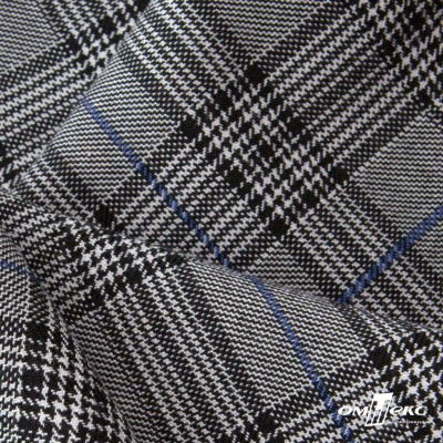 Ткань костюмная "Клер" 80% P, 16% R, 4% S, 200 г/м2, шир.150 см,#3 цв-серый/синий - купить в Южно-Сахалинске. Цена 412.02 руб.