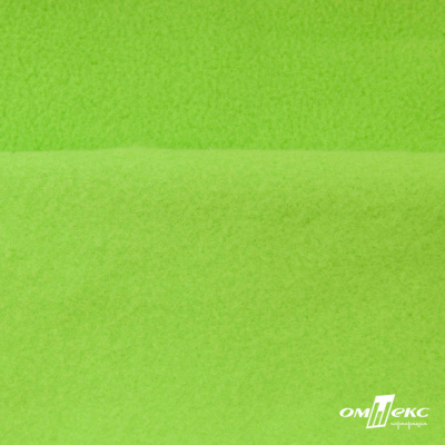 Флис DTY 15-0146, 240 г/м2, шир. 150 см, цвет зеленая свежесть - купить в Южно-Сахалинске. Цена 640.46 руб.