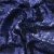 Сетка с пайетками №13, 188 гр/м2, шир.140см, цвет синий - купить в Южно-Сахалинске. Цена 433.60 руб.