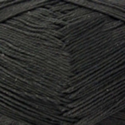 Пряжа "Бонди", 100% имп.мерсеризованный хлопок, 100гр, 270м, цв.003-черный - купить в Южно-Сахалинске. Цена: 140.88 руб.