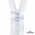 Спиральная молния Т5 501, 65 см, автомат, цвет белый - купить в Южно-Сахалинске. Цена: 14.83 руб.