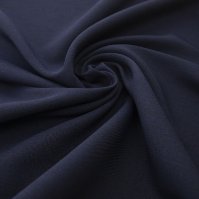 Ткань костюмная 26150 2009, 214 гр/м2, шир.150см, цвет т.синий - купить в Южно-Сахалинске. Цена 362.24 руб.