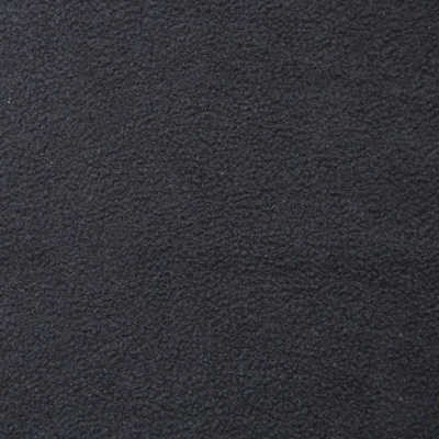 Флис DTY, 130 г/м2, шир. 150 см, цвет чёрный - купить в Южно-Сахалинске. Цена 694.22 руб.